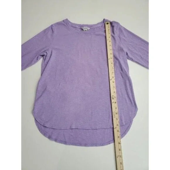 Tommy Bahama Women's Long Sleeve Casual Blouse, Purple, M - Picture 7 of 7